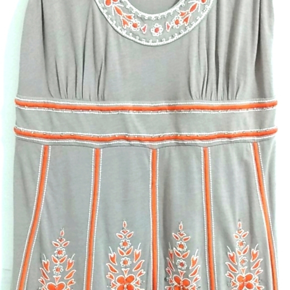 INC NWT EMBROIDERED FIT & FLARE DRESS SIZE SMALL - Picture 4 of 13